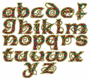Схема Алфавит-мозаика