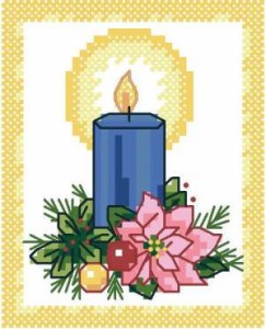 Схема Рождественская свеча