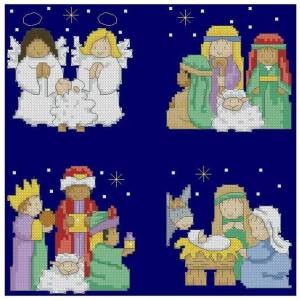 Схема 4 рождественские миниатюры