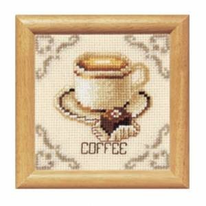 Вышивка крестом для кухни кофе (66 фото)