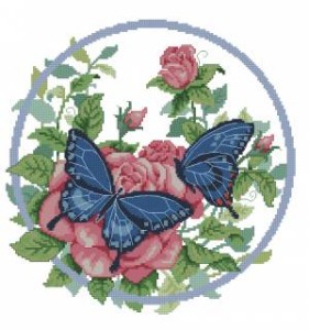 Схема Бабочки и розы