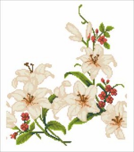 Схема Цвіт лілій (Чернігівщина)