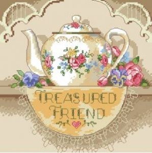 Схема Кухня / Treasured Friend Teapot