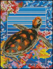 Схема Морская черепаха
