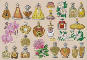 Схема Бутылочки от парфюма