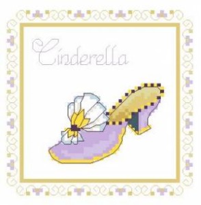 Схема Туфелька Золушки / Shoe Cinderella
