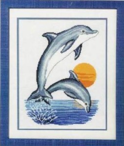 Схема Дельфины на закате