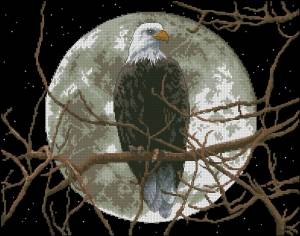 Схема Орел в лунном свете / Eagle in Moonlight