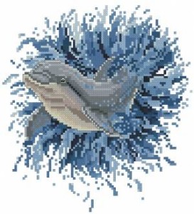 Схема Афалина / Bottlenose Dolphin