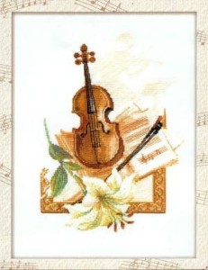 Схема Скрипка и лилия