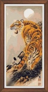 Схема Тигр вид сзади