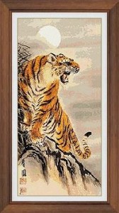 Схема Тигр вид спереди