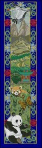 Схема Животные Китая (панель)
