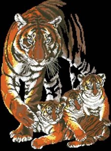 Схема Семья (тигры)
