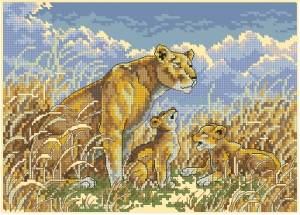 Схема Лев и новички / Lion&Cubs