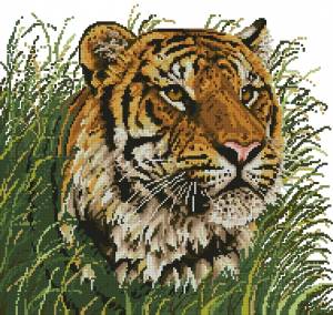Схема Тигр на охоте