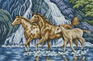 Схема Лошади у водопада