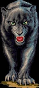 Схема Серебряная пантера / Silver panther