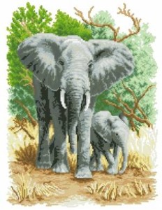 Схема Слон и слоненок