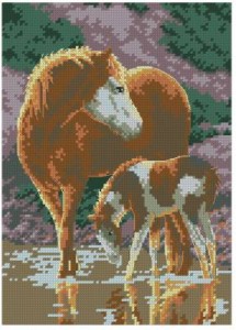 Схема Солнечные лошади