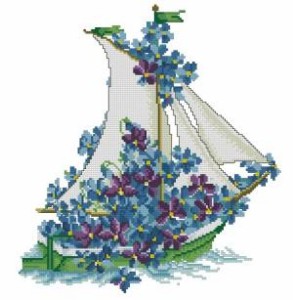 Схема Цветочный кораблик