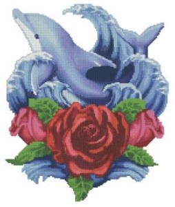 Схема Дельфины и розы