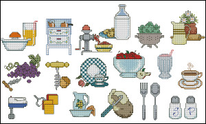 Схема Маленькие кухонные мотивы