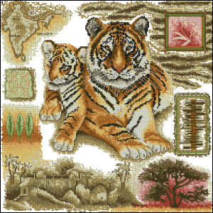 Схема Подушка — Тигры
