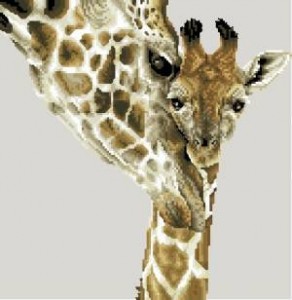 Схема Материнская преданность (жирафы)
