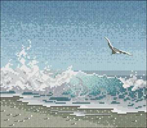Схема Чайка в море