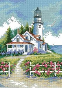 Схема Живописный маяк / Scenic lighthouse