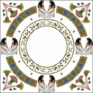 Схема Часы Египет