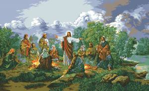 Схема Иисус и апостолы