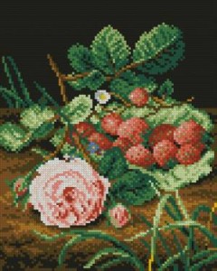 Схема Роза и ягоды