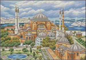 Схема Стамбул.Святая София