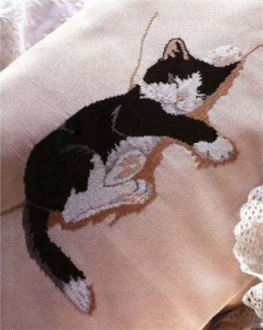 Схема Спящий котик